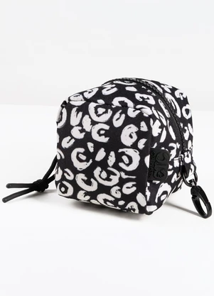 Farm Etc - Necessaire Caçula Decorada Preto - FARM ETC