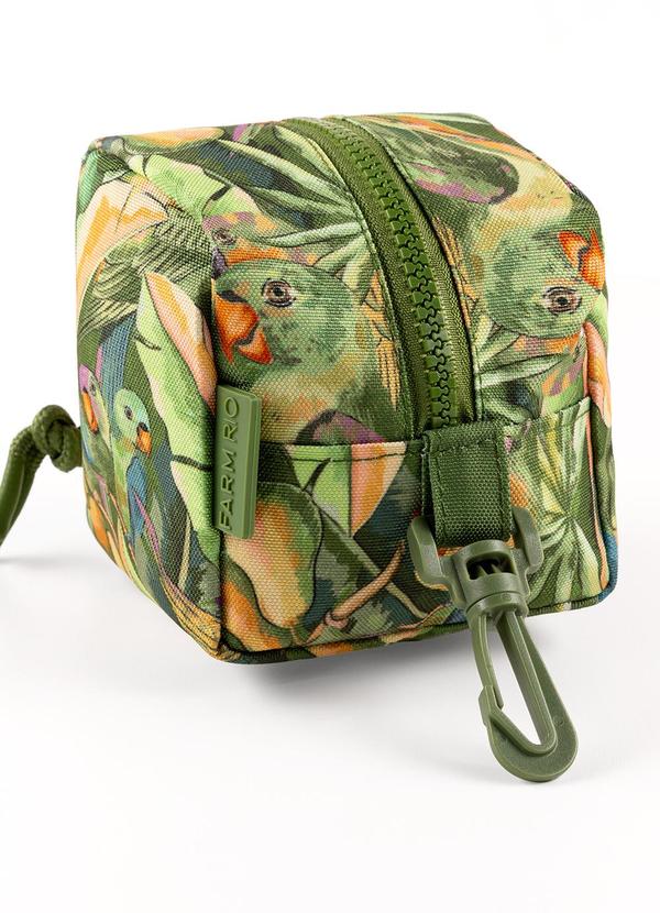 Farm Etc - Necessaire Caçula Floresta Passarinho Verde 2