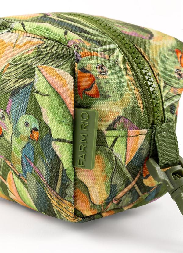 Farm Etc - Necessaire Caçula Floresta Passarinho Verde 4