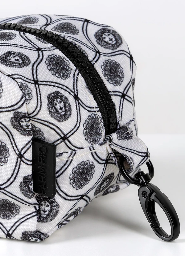 Farm Etc - Necessaire Caçula Padrão Leão Off White 4