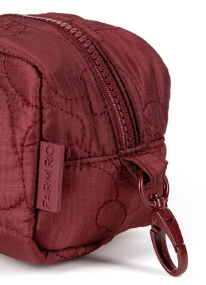 Farm Etc - Necessaire Caçula Puffer Vermelho - FARM ETC