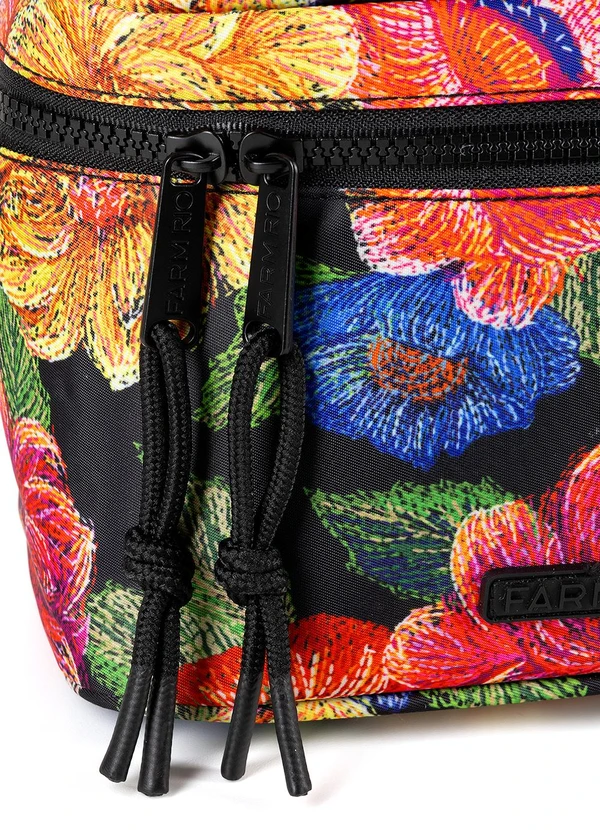 Farm Etc - Necessaire Me Leva Floral Paraíso Preto 3