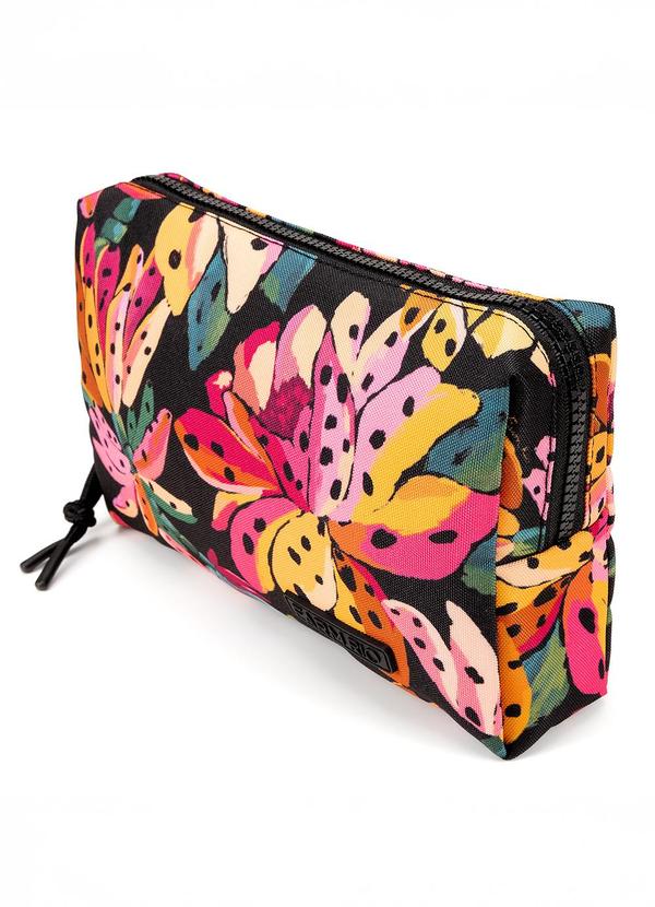 Farm Etc - Necessaire Ora Bolas Flor de Banana Preto 3