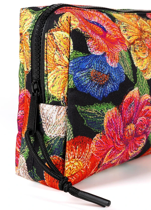 Farm Etc - Necessaire Ora Bolas Floral Paraiso Preto 4