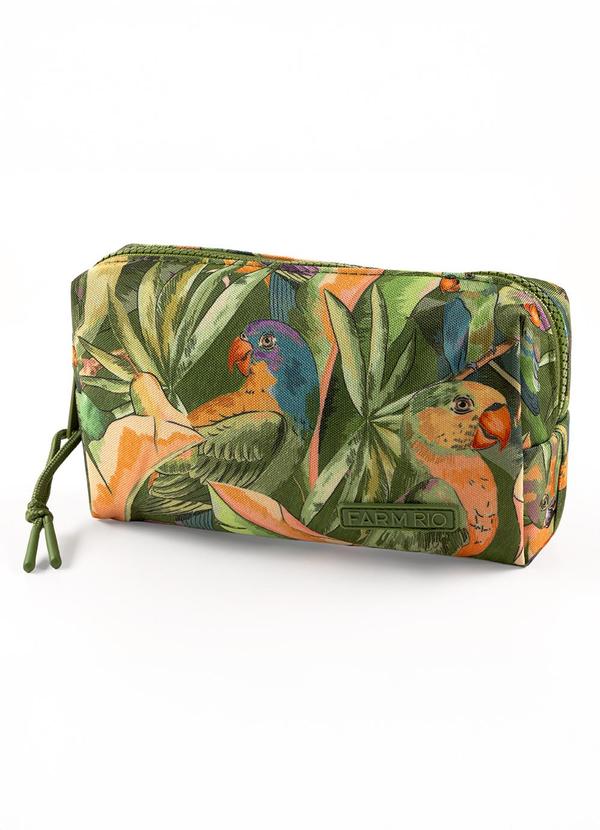 Farm Etc - Necessaire Ora Bolas Floresta de Pássaros Verde