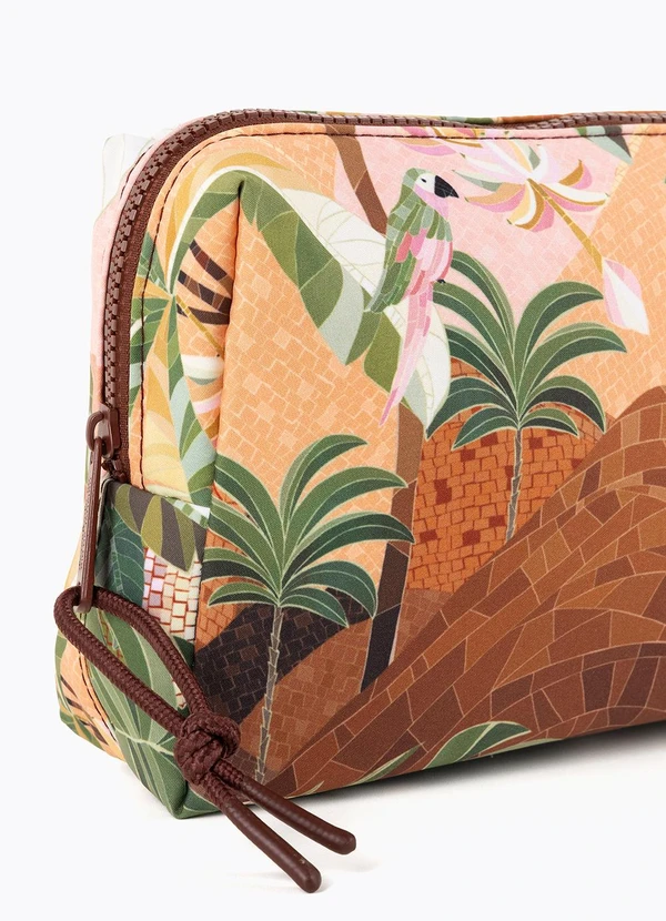 Farm Etc - Necessaire Ora Bolas Rio de Mosaico Marrom 3