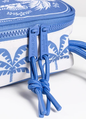 Farm Etc - Necessaire Xerô Lenço Tropical Azul - FARM ETC