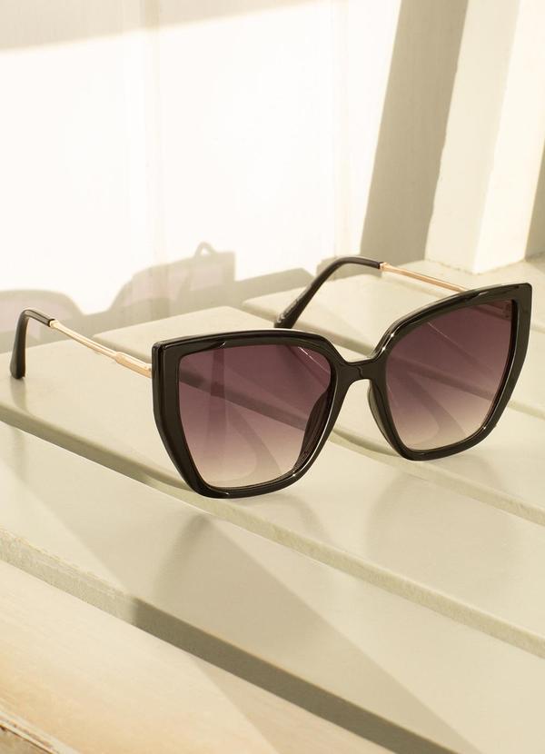 Principessa - Óculos de Sol Degradê Preto Tulum 1