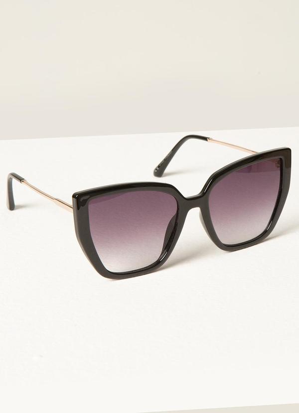 Principessa - Óculos de Sol Degradê Preto Tulum 3