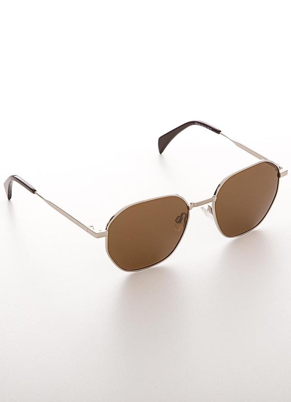 Quintess - Óculos de Sol Marrom em Acetato 4