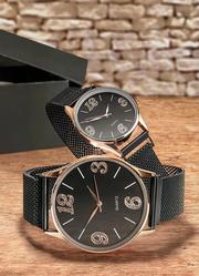 Kit Relgios Preto 2 Peas