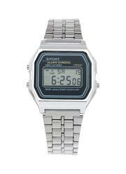 Relgio Quadrado Prata 1 Pea