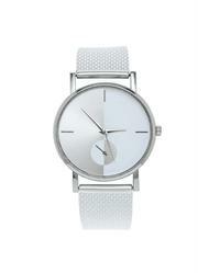 Relgio Redondo Prata 1 Pea