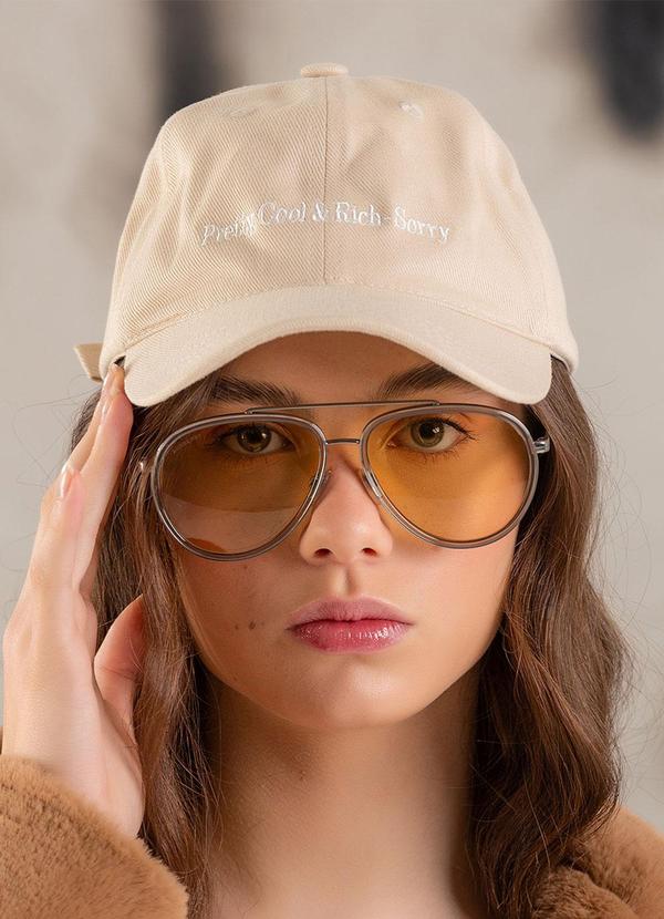 Choyee - Boné Sarja Bege