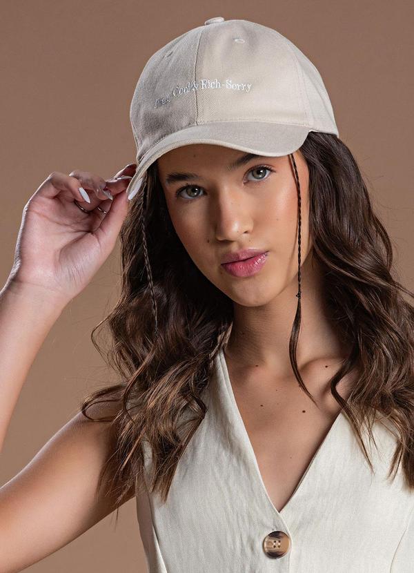 Choyee - Boné Sarja Bege 3