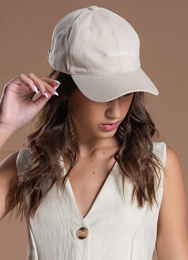 Choyee - Boné Sarja Bege 4