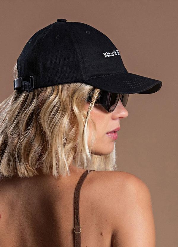 Choyee - Boné Sarja Preto 2