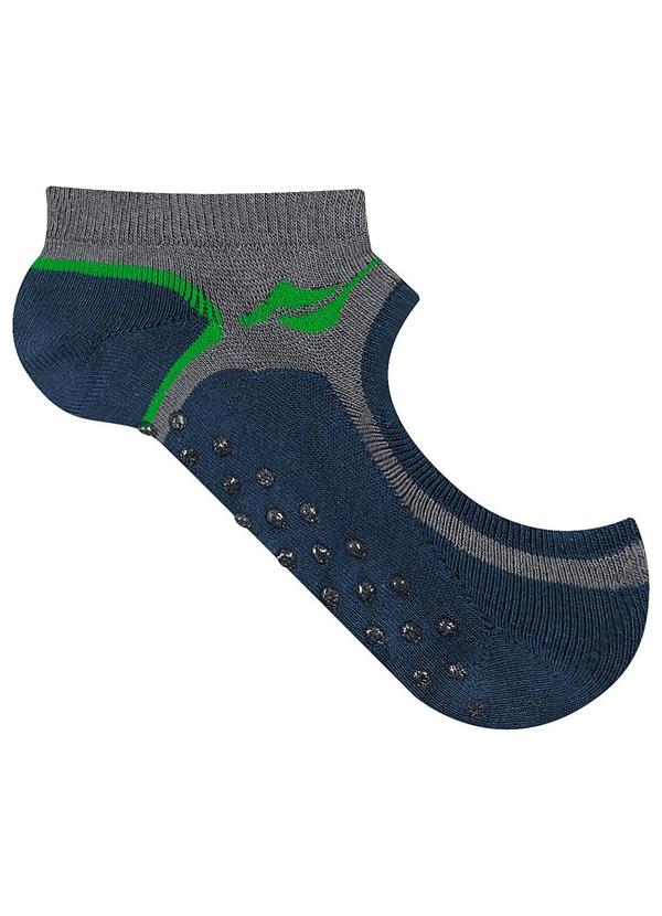 Rovitex - Meia Masculina para Pilates Azul