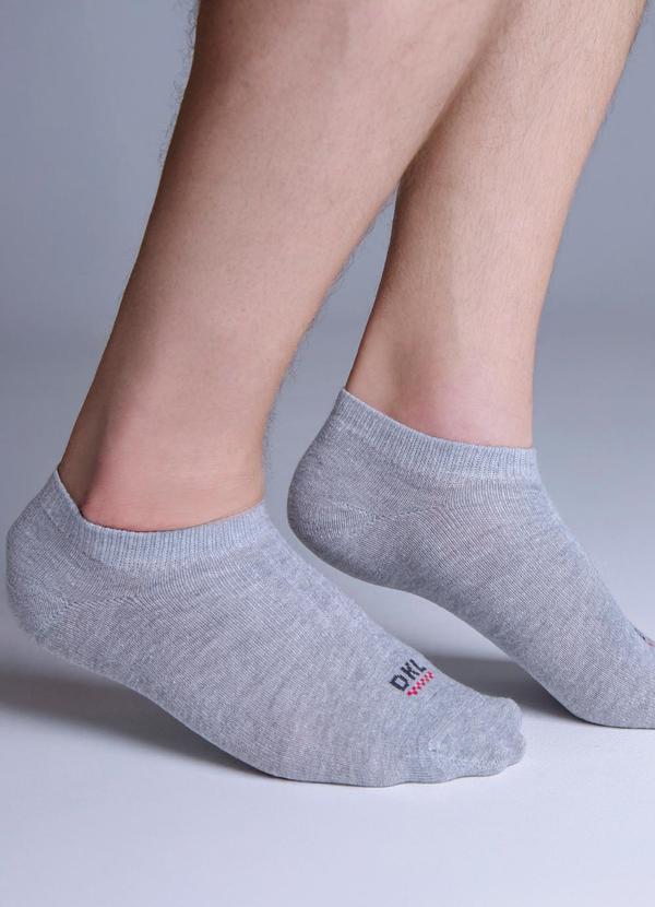 Dukali - Meia Sapatilha Masculina Cinza