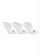 Olympikus - Tripack Olympikus Meia Invisível Branco - variação: Branco
