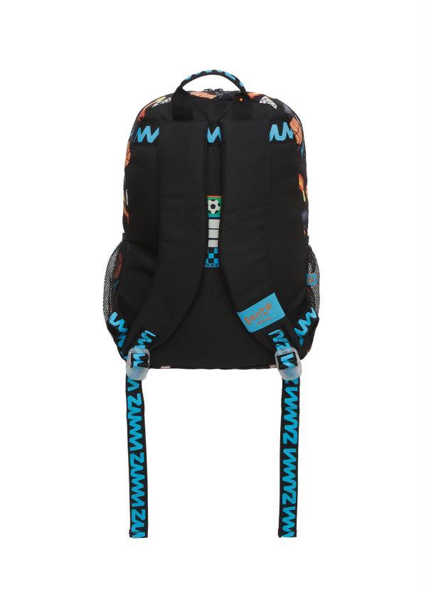 Zumzum - Mochila Infantil Estampa Cosmocopa Preta 2