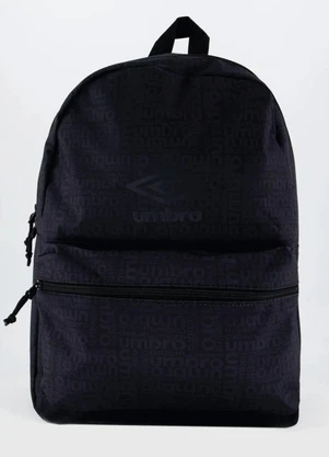 Mochila Unisex Umbro Print (Preta) - UMBRO
