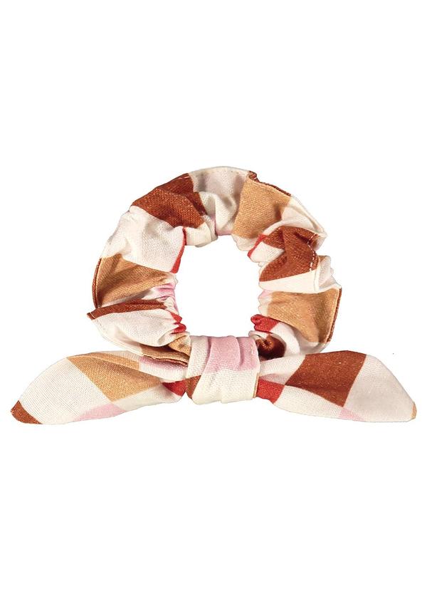 Três e Já - Amarrador de Cabelo Infantil Bege