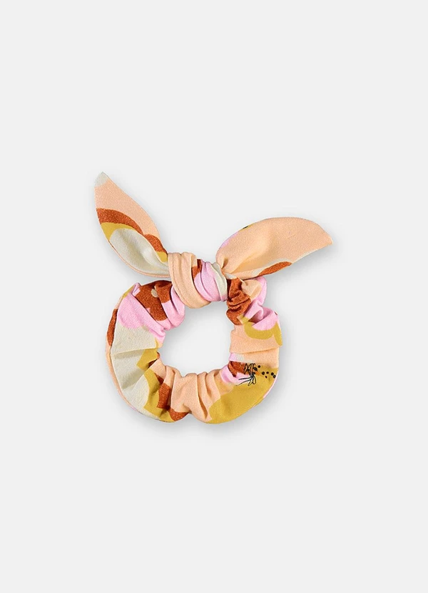 Três e Já - Amarrador de Cabelo Infantil Pomar Rosa 2