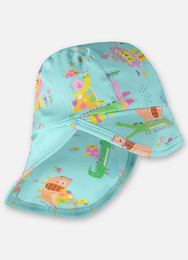 Up Baby - Boné Unissex Infantil com Fps+50 Azul