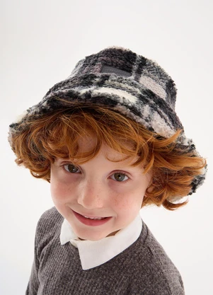 Up Baby - Chapéu Infantil Unissex Infantil Preto - UP BABY