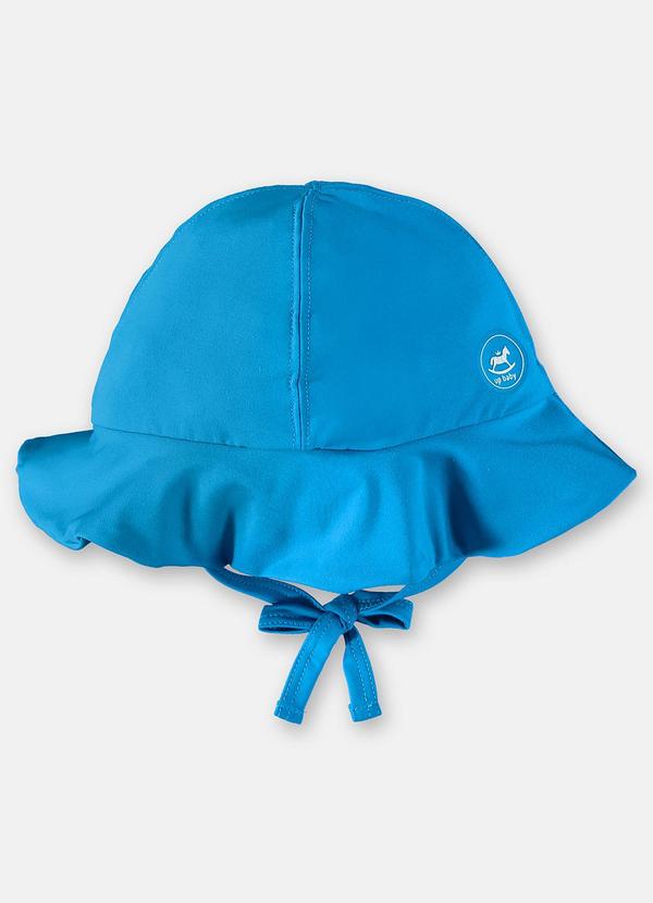 Up Baby - Chapéu para Bebê Proteção Uv Fps+50 Azul