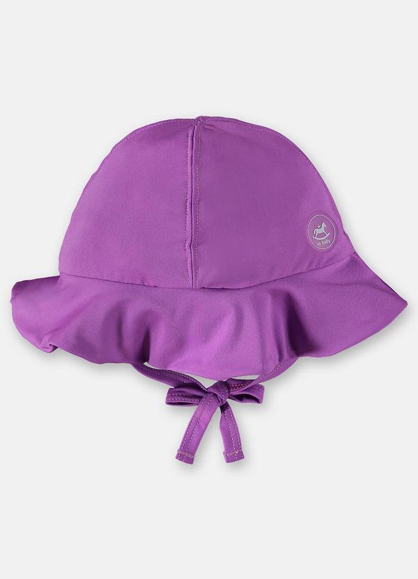 Up Baby - Chapéu para Bebê Proteção Uv Fps+50 Roxo