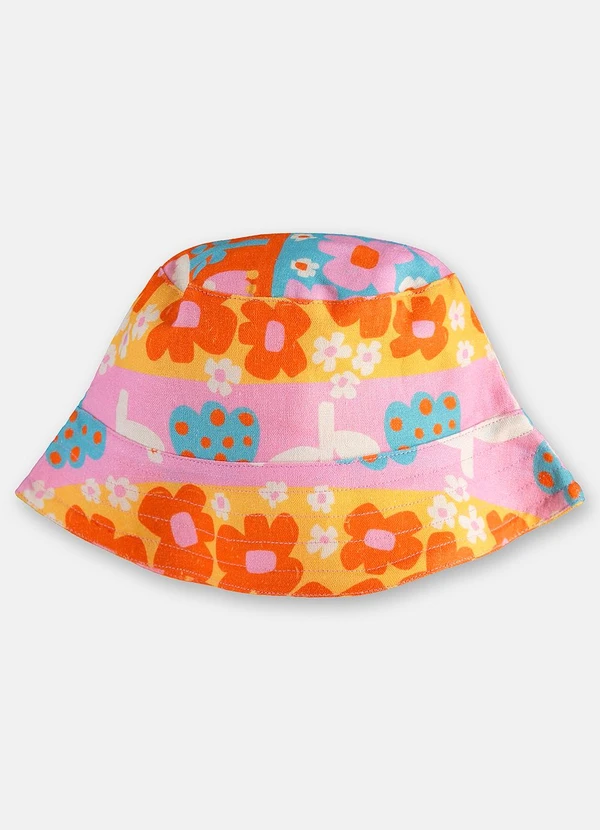 Três e Já - Chapéu Unissex em Viscolinho Três e Já Azul 2