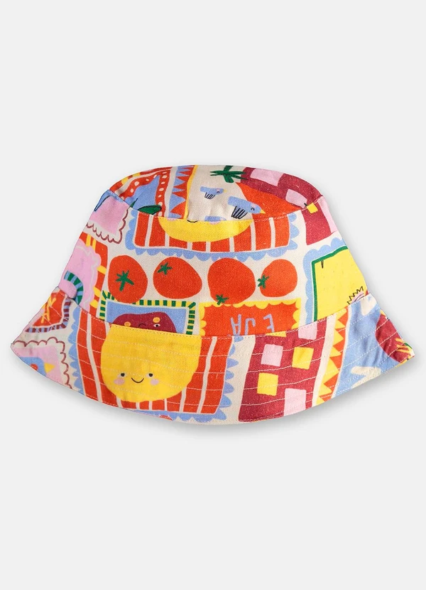 Três e Já - Chapéu Unissex em Viscolinho Três e Já Branco 2