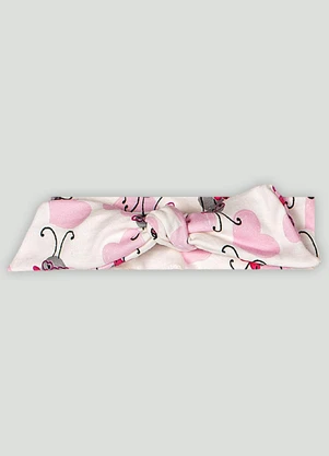 Up Baby - Faixa de Cabelo para Menina Branco - UP BABY