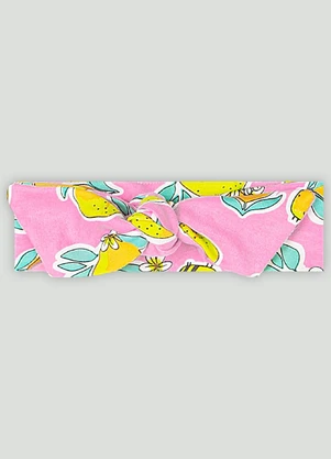 Up Baby - Faixa de Cabelo para Menina Rosa - UP BABY
