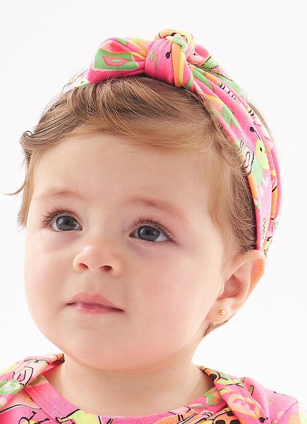 Up Baby - Faixa Essentials para Bebê Menina Rosa 1