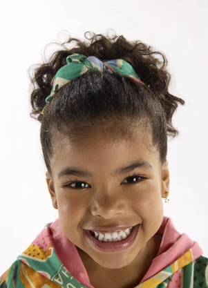 Três e Já - Kit com 2 Amarradores de Cabelo Verde - TRÊS E JÁ