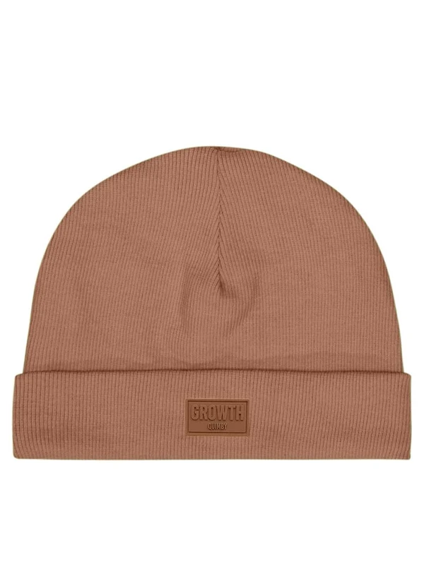 Quimby - Touca Básica Infantil Unissex Marrom