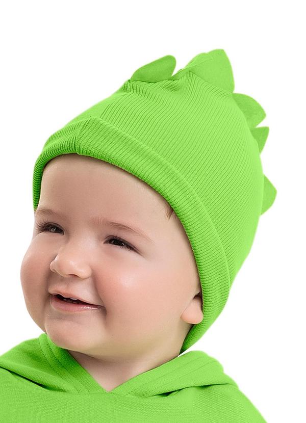 Quimby - Touca em Ribana Unissex para Bebê Verde