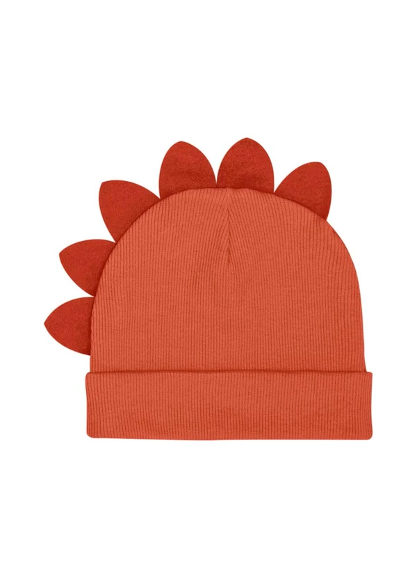 Quimby - Touca em Ribana Unissex para Bebê Vermelho