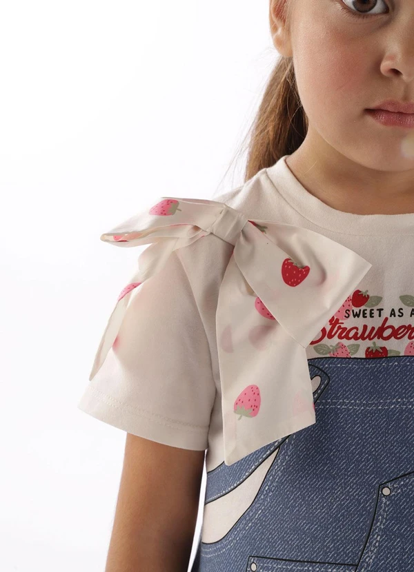 Up Baby - Vestido Cotton Laço Babados Branco 3