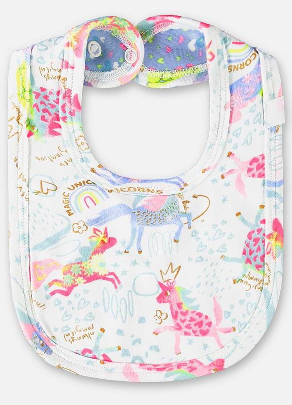 Up Baby - Babador Comfy Unissex para Bebê Off White 2