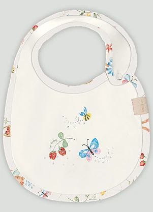 Babador Comfy Unissex para Bebê Up Baby Branco - UP BABY