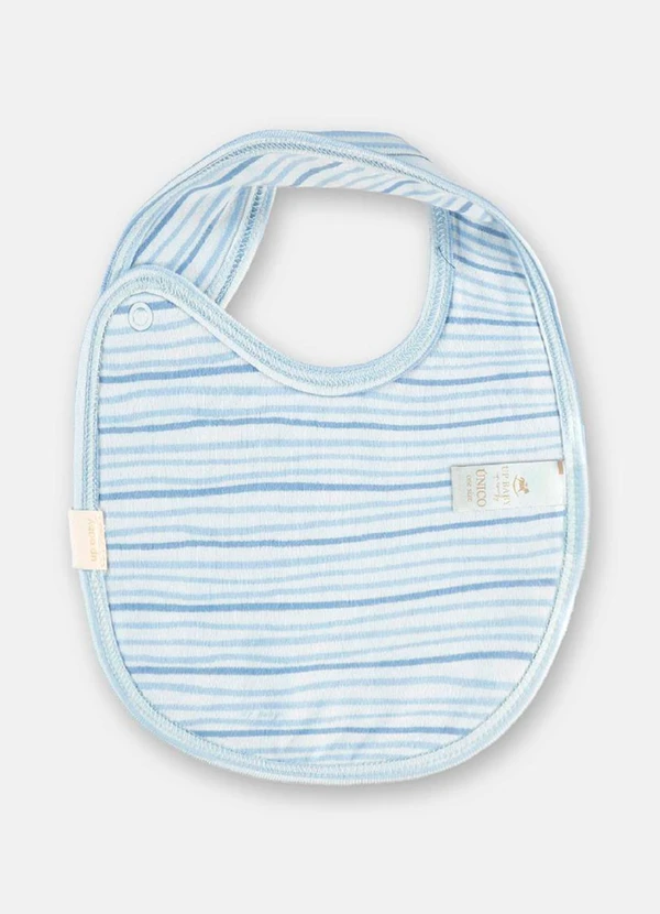 Up Baby - Babador Unissex Bebê Forro Plástico Azul 3