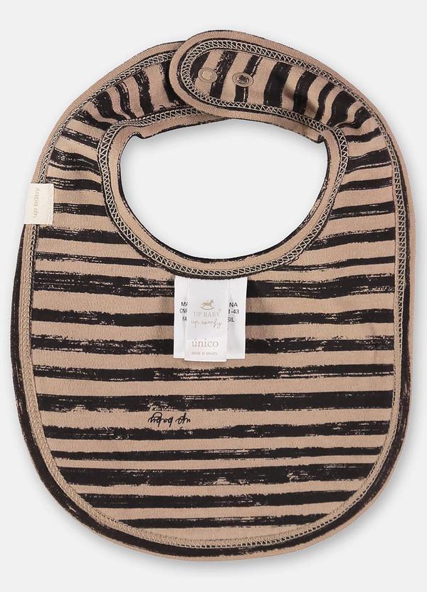 Up Baby - Babador Unissex para Bebê Marrom 2