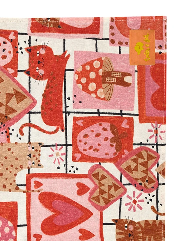 Três e Já - Bandana Unissex em Viscolinho Bege 2