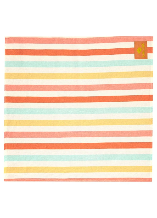 Três e Já - Bandana Unissex em Viscolinho Bege 1