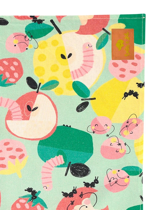 Três e Já - Bandana Unissex em Viscolinho Verde 2