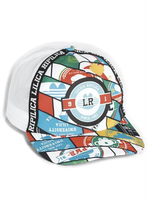 Lilica Ripilica - Boné Branco Menina